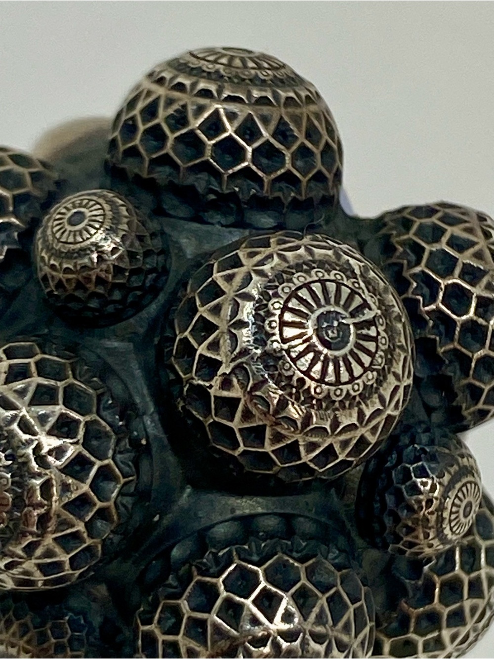 Mars-1 X Crown Collection Molecule project sample ring sz 7